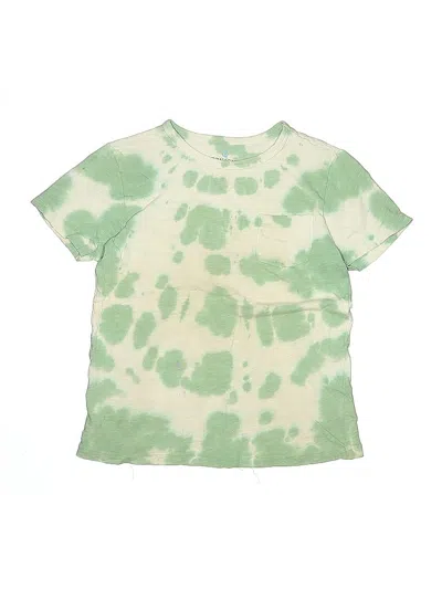 Pre-owned Crewcuts Kids' Short Sleeve T-shirt In Green