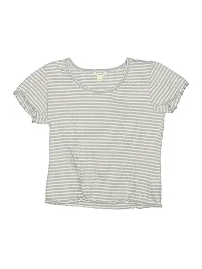 Pre-owned Crewcuts Kids' Short Sleeve T-shirt In Purple