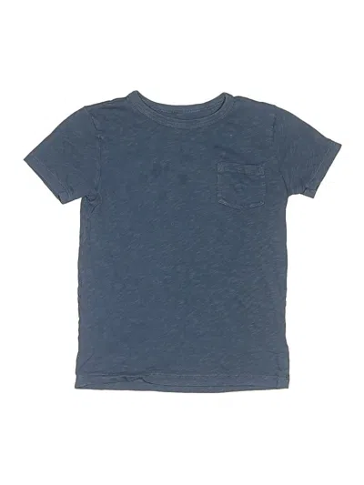 Pre-owned Crewcuts Kids' Short Sleeve T-shirt In Blue