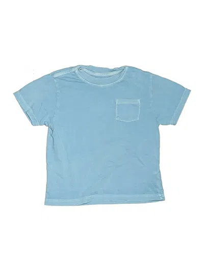 Pre-owned Crewcuts Kids' Short Sleeve T-shirt In Blue