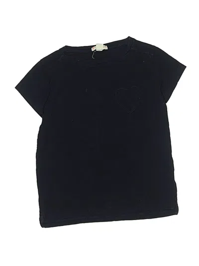 Pre-owned Crewcuts Kids' Short Sleeve T-shirt In Blue