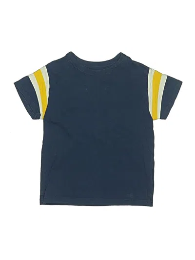 Pre-owned Crewcuts Kids' Short Sleeve T-shirt In Blue