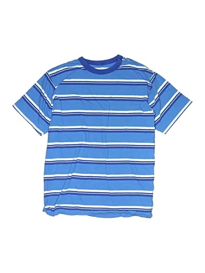 Pre-owned Crewcuts Kids' Short Sleeve T-shirt In Blue