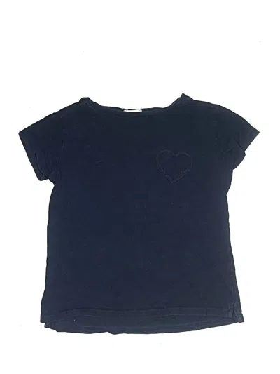 Pre-owned Crewcuts Kids' Short Sleeve T-shirt In Blue