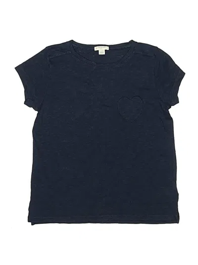 Pre-owned Crewcuts Kids' Short Sleeve T-shirt In Blue
