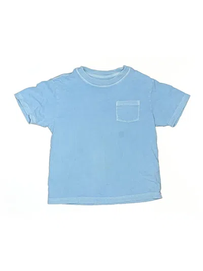 Pre-owned Crewcuts Kids' Short Sleeve T-shirt In Blue