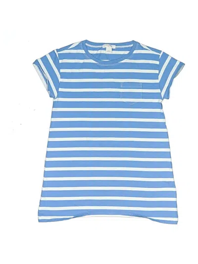 Pre-owned Crewcuts Kids' Short Sleeve T-shirt In Blue