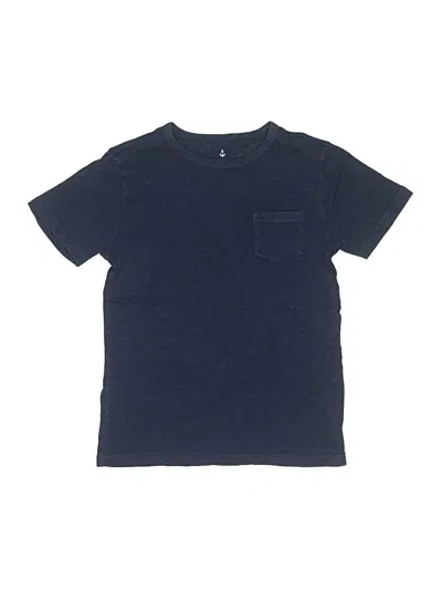 Pre-owned Crewcuts Kids' Short Sleeve T-shirt In Blue