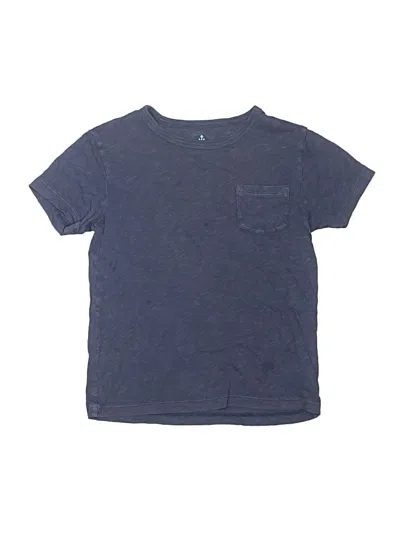 Pre-owned Crewcuts Kids' Short Sleeve T-shirt In Blue