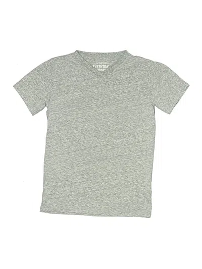 Pre-owned Crewcuts Kids' Short Sleeve T-shirt In Gray