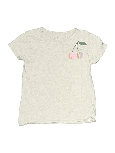 Pre-owned Crewcuts Kids' Short Sleeve T-shirt In Gray