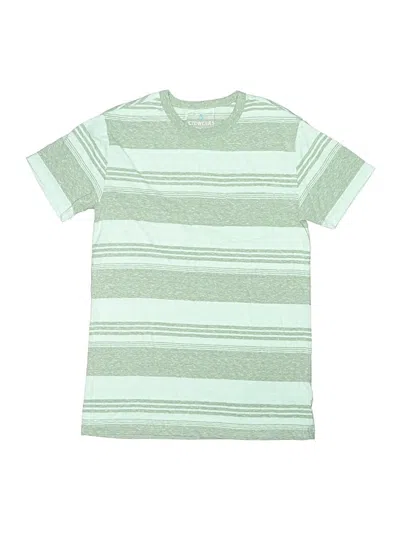 Pre-owned Crewcuts Kids' Short Sleeve T-shirt In Green