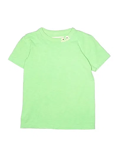 Pre-owned Crewcuts Kids' Short Sleeve T-shirt In Green