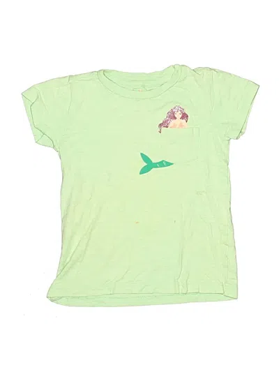 Pre-owned Crewcuts Kids' Short Sleeve T-shirt In Green