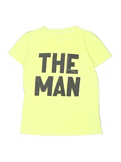 Pre-owned Crewcuts Kids' Short Sleeve T-shirt In Green