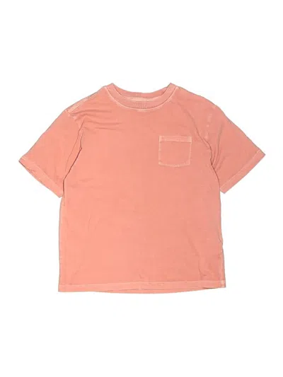 Pre-owned Crewcuts Kids' Short Sleeve T-shirt In Orange