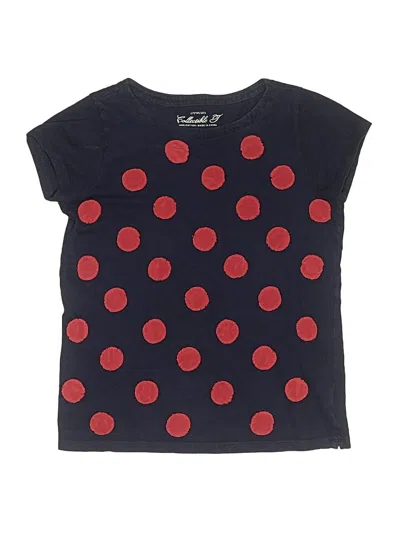 Pre-owned Crewcuts Kids' Short Sleeve T-shirt In Red