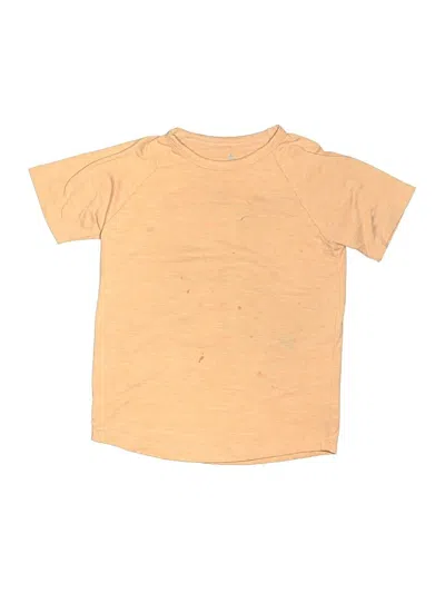 Pre-owned Crewcuts Kids' Short Sleeve T-shirt In Yellow