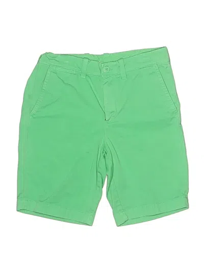 Pre-owned Crewcuts Kids' Shorts In Green