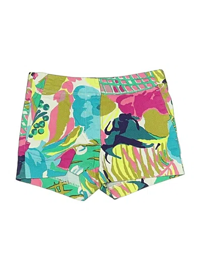 Pre-owned Crewcuts Kids' Shorts In Green