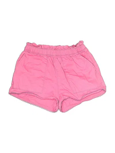Pre-owned Crewcuts Kids' Shorts In Pink