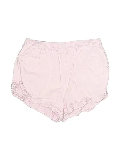 Pre-owned Crewcuts Kids' Shorts In Pink