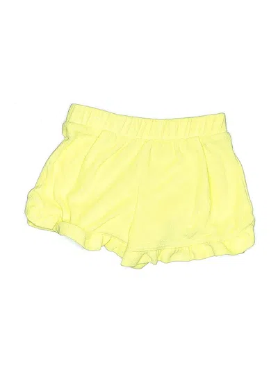 Pre-owned Crewcuts Kids' Shorts In Yellow