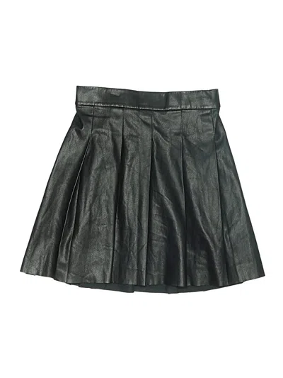 Pre-owned Crewcuts Kids' Skirt In Black