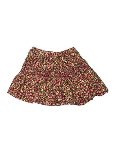 Pre-owned Crewcuts Kids' Skirt In Brown