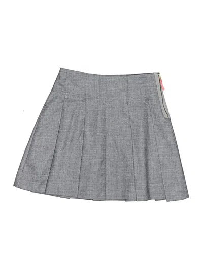 Pre-owned Crewcuts Kids' Skirt In Gray
