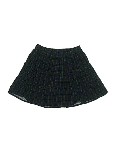 Pre-owned Crewcuts Kids' Skirt In Green
