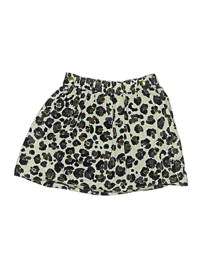 Pre-owned Crewcuts Kids' Skirt In Green