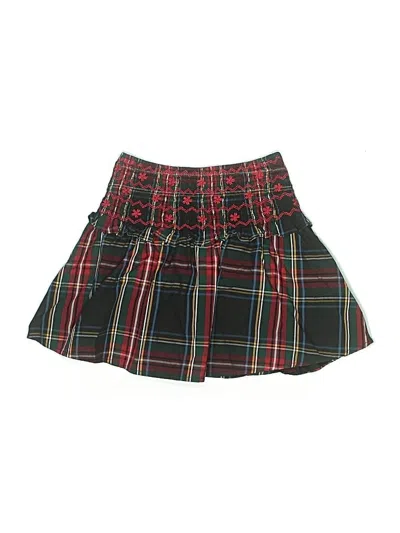 Pre-owned Crewcuts Kids' Skirt In Green