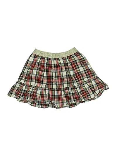 Pre-owned Crewcuts Kids' Skirt In Green