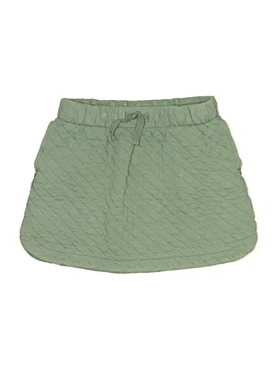 Pre-owned Crewcuts Kids' Skirt In Green