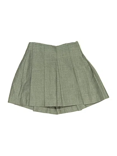 Pre-owned Crewcuts Kids' Skirt In Green