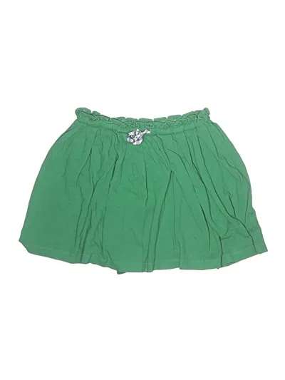 Pre-owned Crewcuts Kids' Skirt In Green