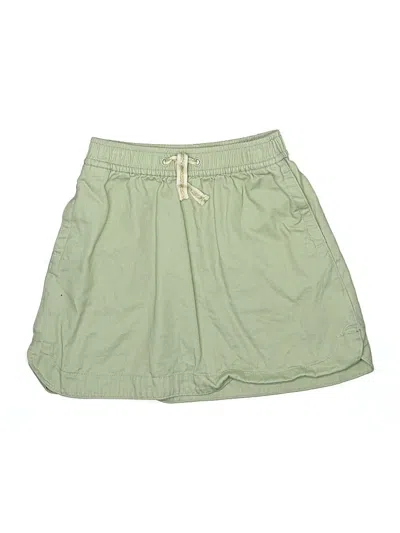 Pre-owned Crewcuts Kids' Skirt In Green