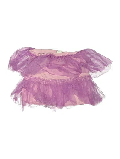 Pre-owned Crewcuts Kids' Skirt In Purple