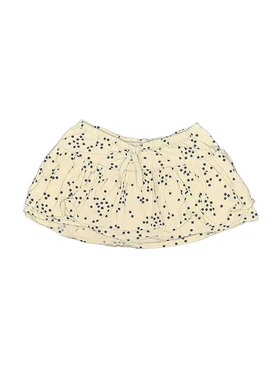 Pre-owned Crewcuts Kids' Skirt In White