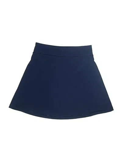 Pre-owned Crewcuts Kids' Skort In Blue