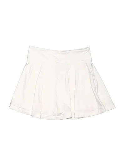 Pre-owned Crewcuts Kids' Skort In Ivory