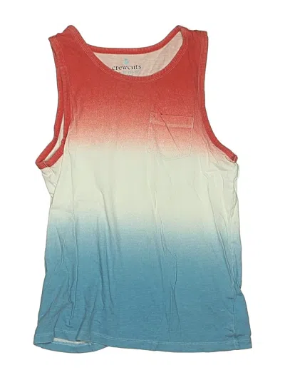 Pre-owned Crewcuts Kids' Sleeveless T-shirt In Red