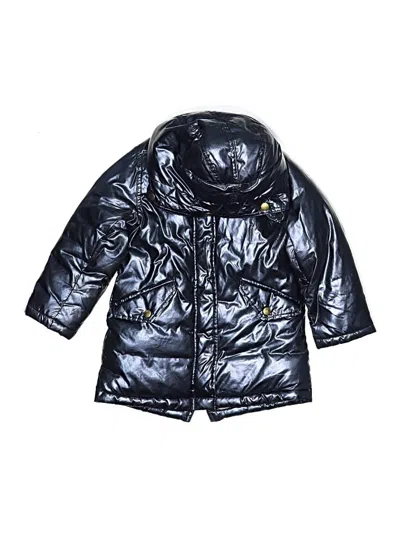 Pre-owned Crewcuts Kids' Snow Jacket In Blue