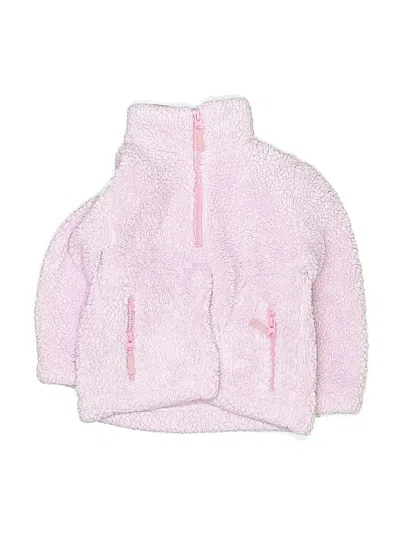 Pre-owned Crewcuts Kids' Snow Jacket In Pink