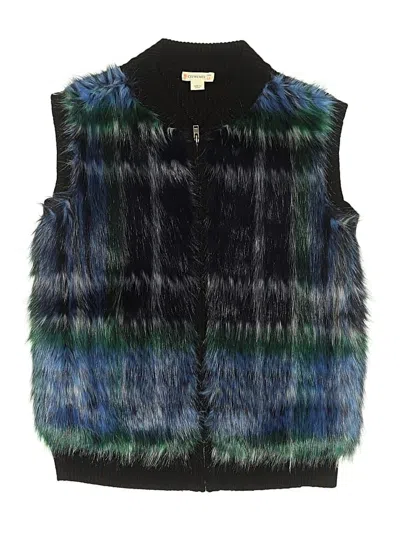 Pre-owned Crewcuts Kids' Sweater Vest In Blue