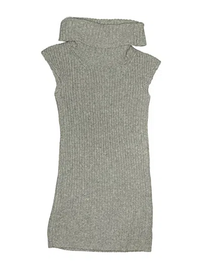 Pre-owned Crewcuts Kids' Sweater Vest In Gray