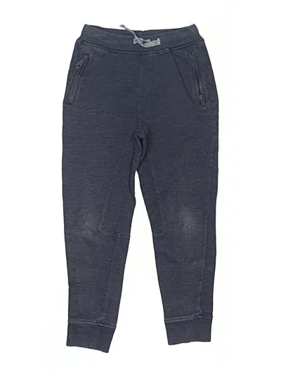 Pre-owned Crewcuts Kids' Sweatpants In Blue