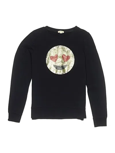Pre-owned Crewcuts Kids' Sweatshirt In Black