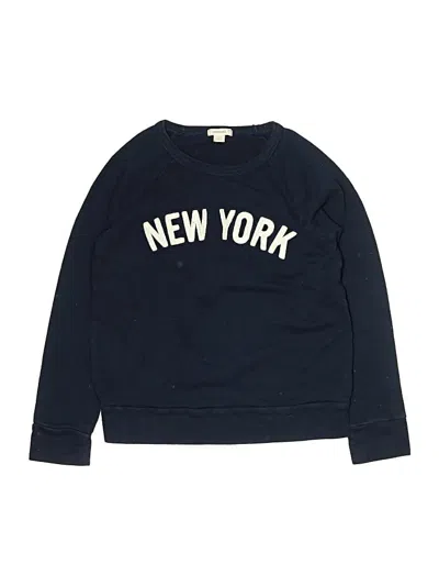 Pre-owned Crewcuts Kids' Sweatshirt In Blue